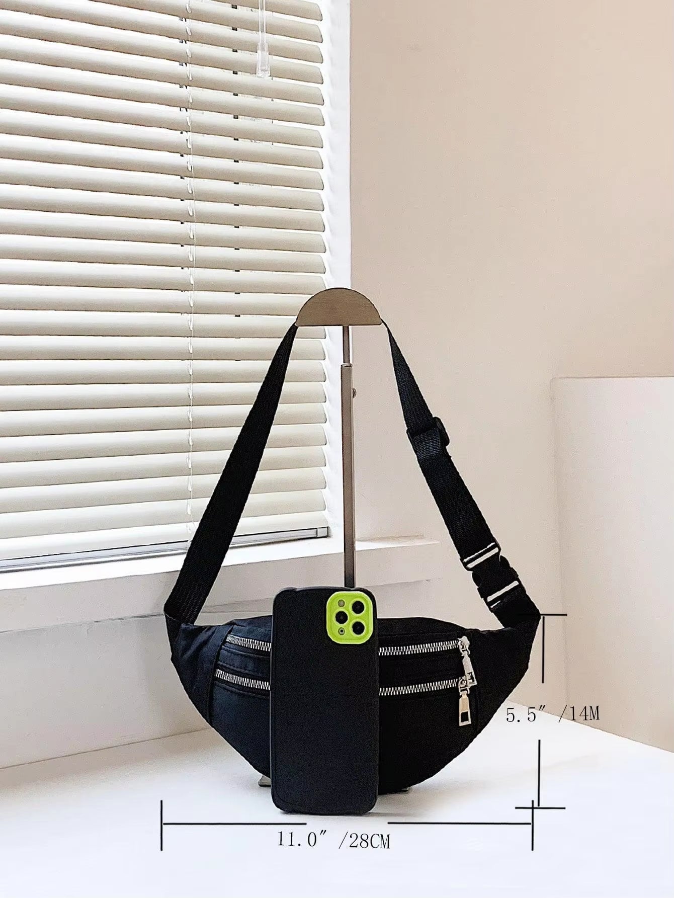 Waist Bag Men'S Chest Bag Shoulder Bag Crossbody Bag Waist Mobile Phone Bag Sports Outdoor Travel Bag Waist Bag Men'S Chest Bag Bag Bag Ins Shoulder Bag Crossbody Bag Female Student K-Style Versatile Foreign Style Super Hot Bag Trendy Outdoor Sports Fashion Mobile Phone Bag