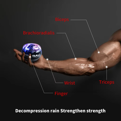 Gyroforce™ LED Power Wrist Ball – Light up Your Strength, Anywhere, Anytime